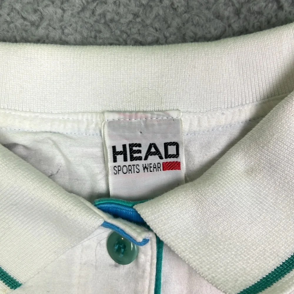 Vintage 90’s Head Sport Elephant Collared Polo - Picture 4 of 5